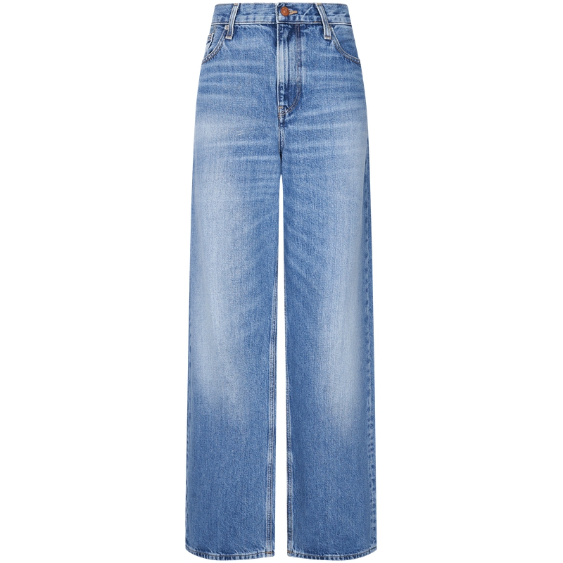 Женские джинсы CALVIN KLEIN Jeans широкие (голубые)