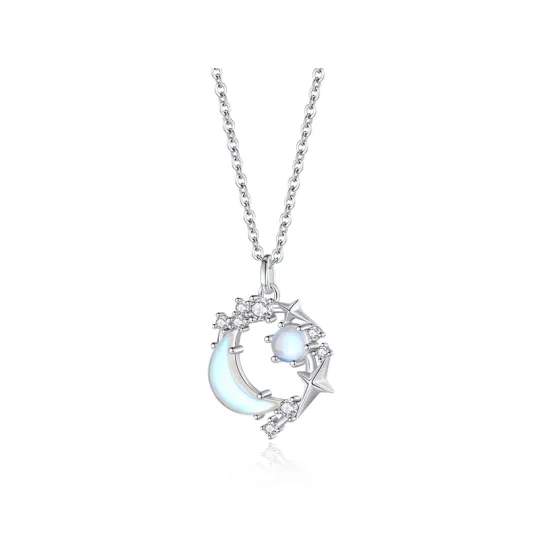 YINCHIE 999 Fine Silver Necklaces Women's