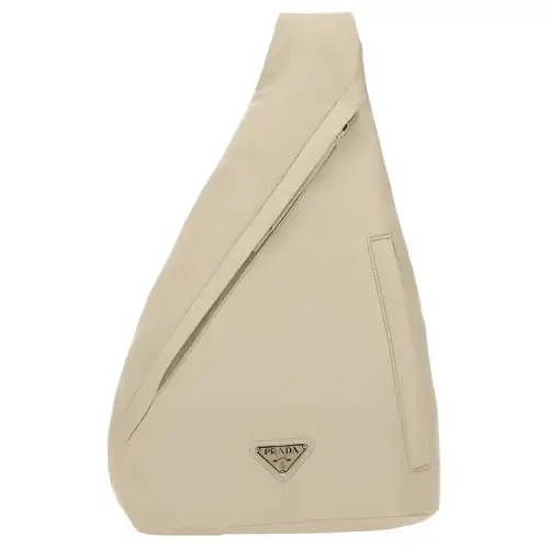 PRADA Leather Shoulder Bag, Sling Bag Women's Brown