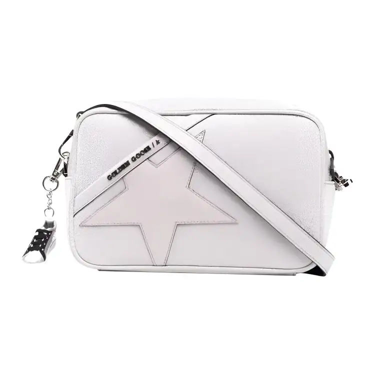 Golden Goose PVC Crossbody Bag, Shoulder Bag Women's Silver