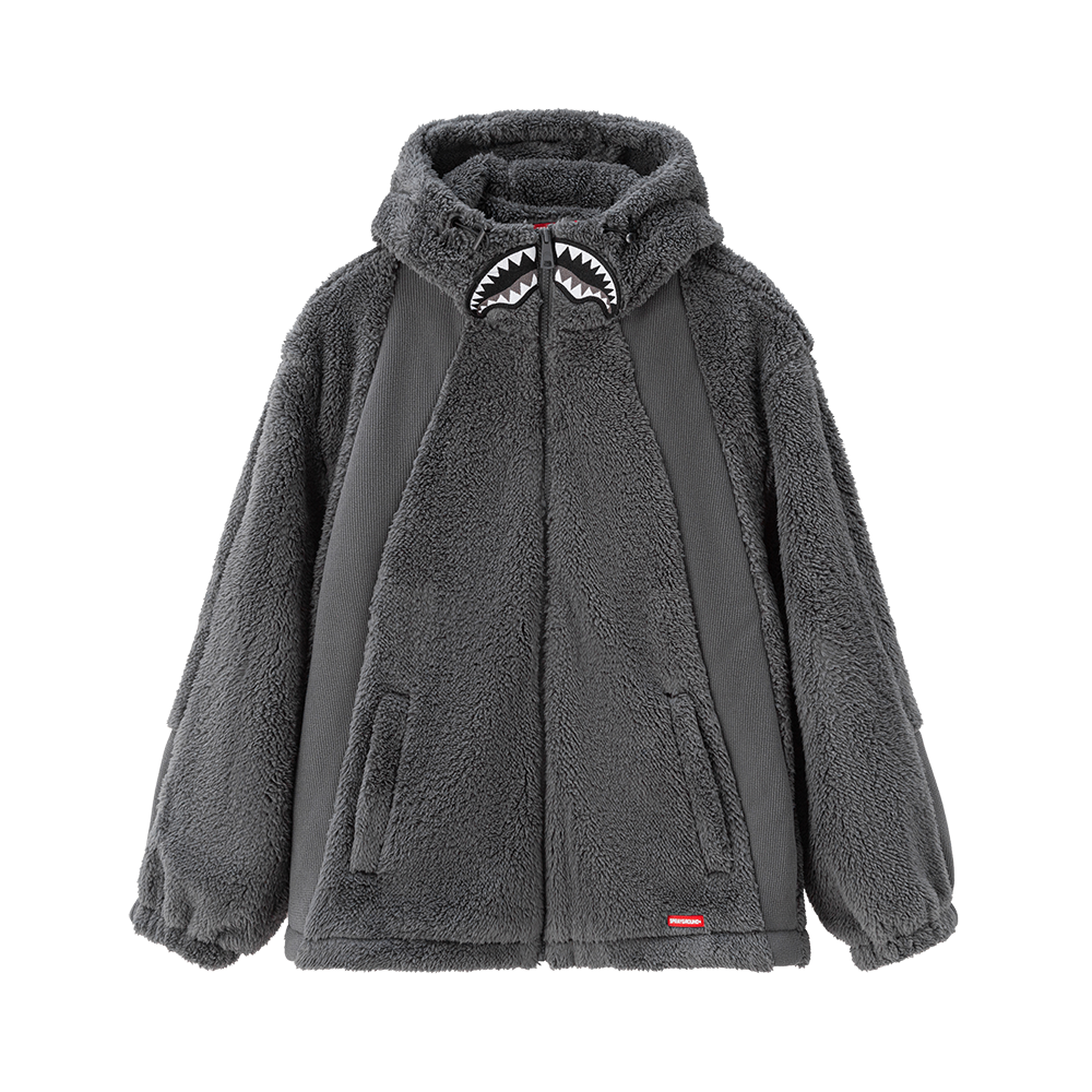 Куртка SPRAYGROUND (черно-серая)