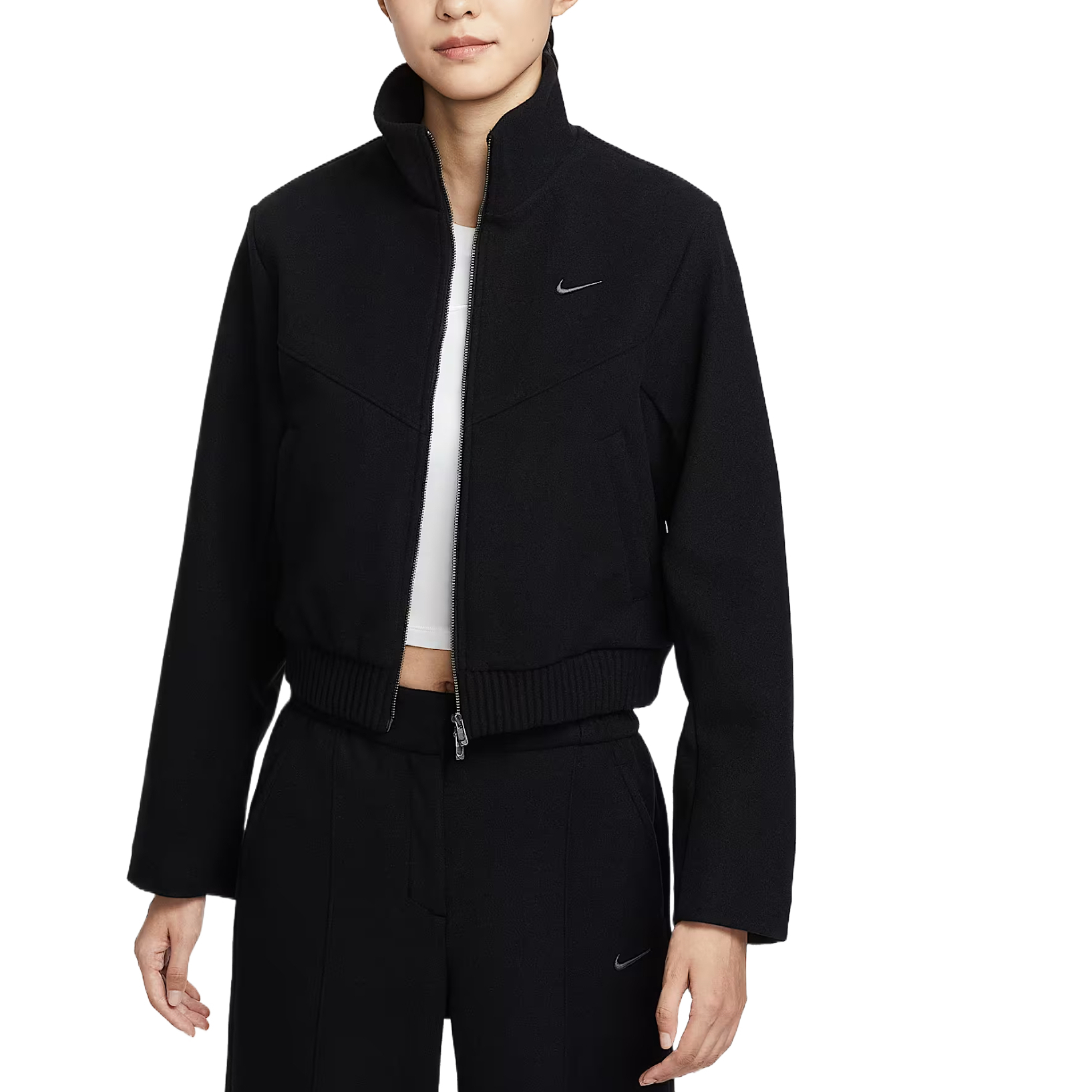 Женская куртка Nike Sportswear Windrunner (черная)