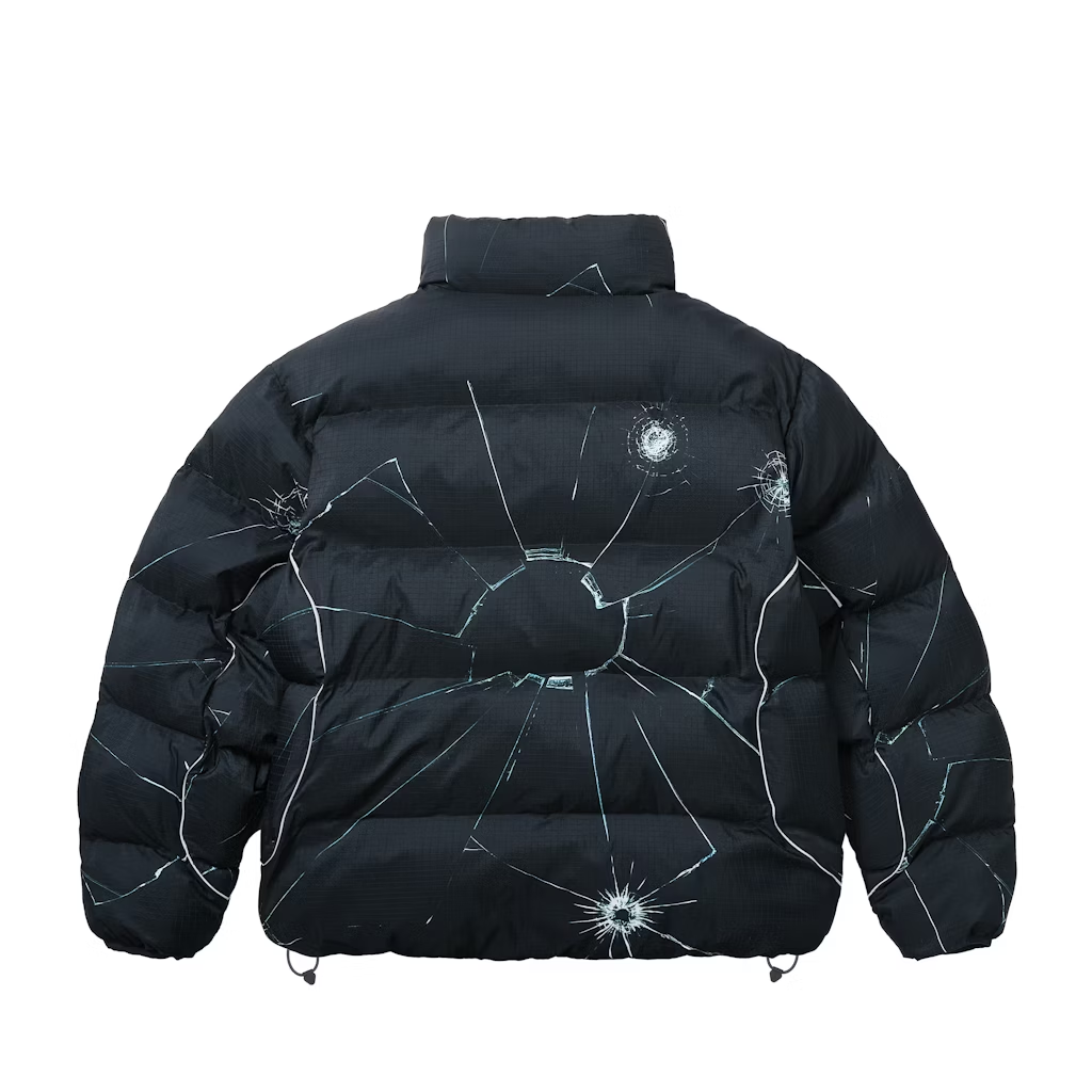 Куртка Palace RIPSTOP PUFFA (черная) — фото 3
