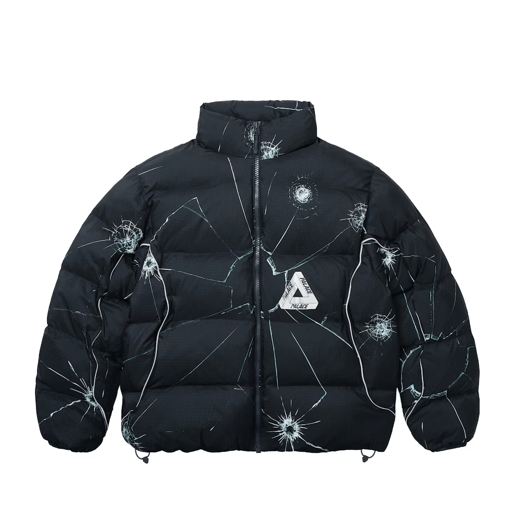 Куртка Palace RIPSTOP PUFFA (черная)