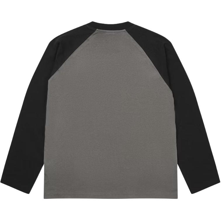 Футболка Palace FW25 REAR VIEW RAGLAN LONGSLEEVE (разноцветная) — Чёрный/Монохромный — фото 2