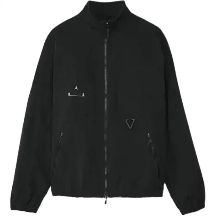 Jordan Jackets Men's Black Lapel Moderate Other