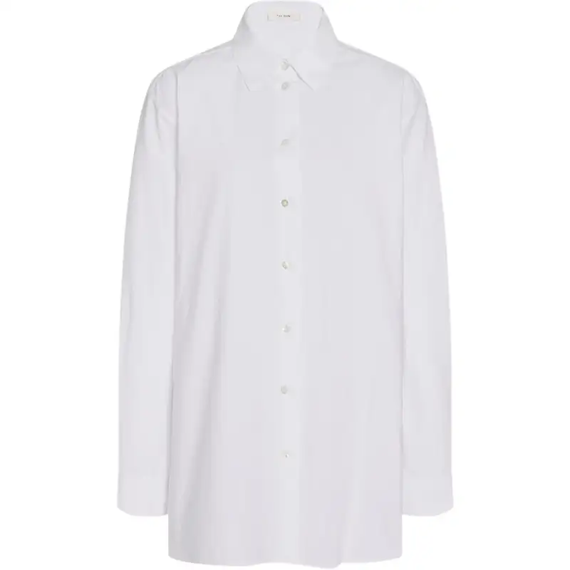 THE ROW Shirts Women's White Lapel Moderate Other
