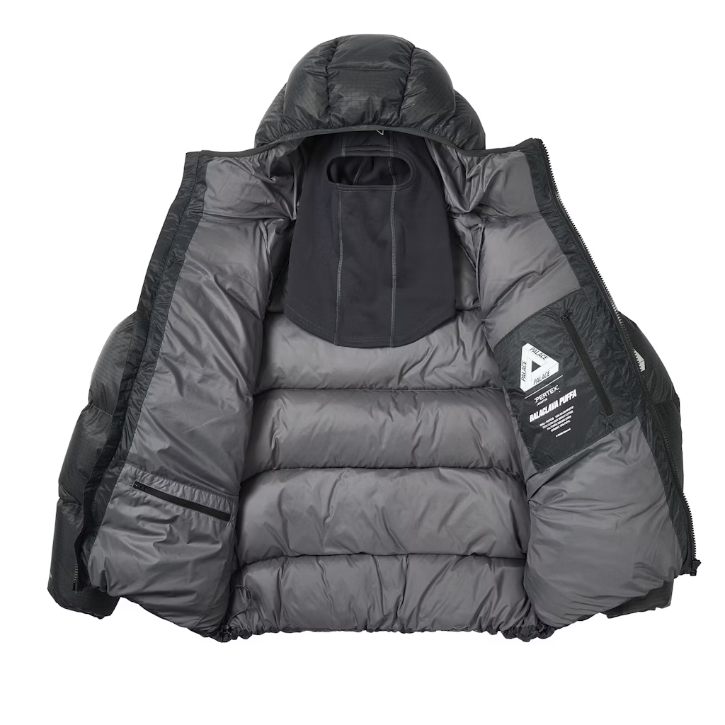 Куртка Palace Pertex Quantum RS Puffa (черная) — фото 2