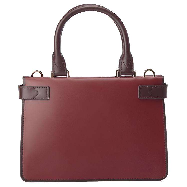 Женская сумка MICHAEL KORS MK Tatiana (бордово-красная) — фото 3