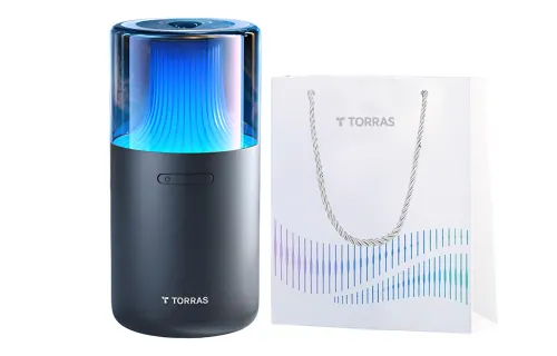 Tulas Car Aromatherapy RGB Intelligent Sensor Multi-mode Lighting Car Interior Accessories High-end Decorative Ornaments Car Perfume General Purpose