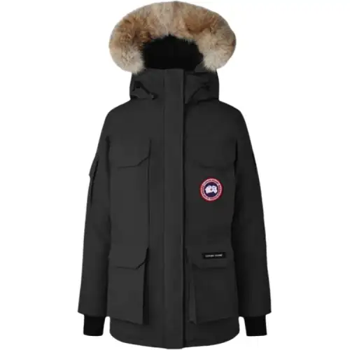 Canada Goose Expedition Collection Down Jacket Asia Version, Winter Women's Black