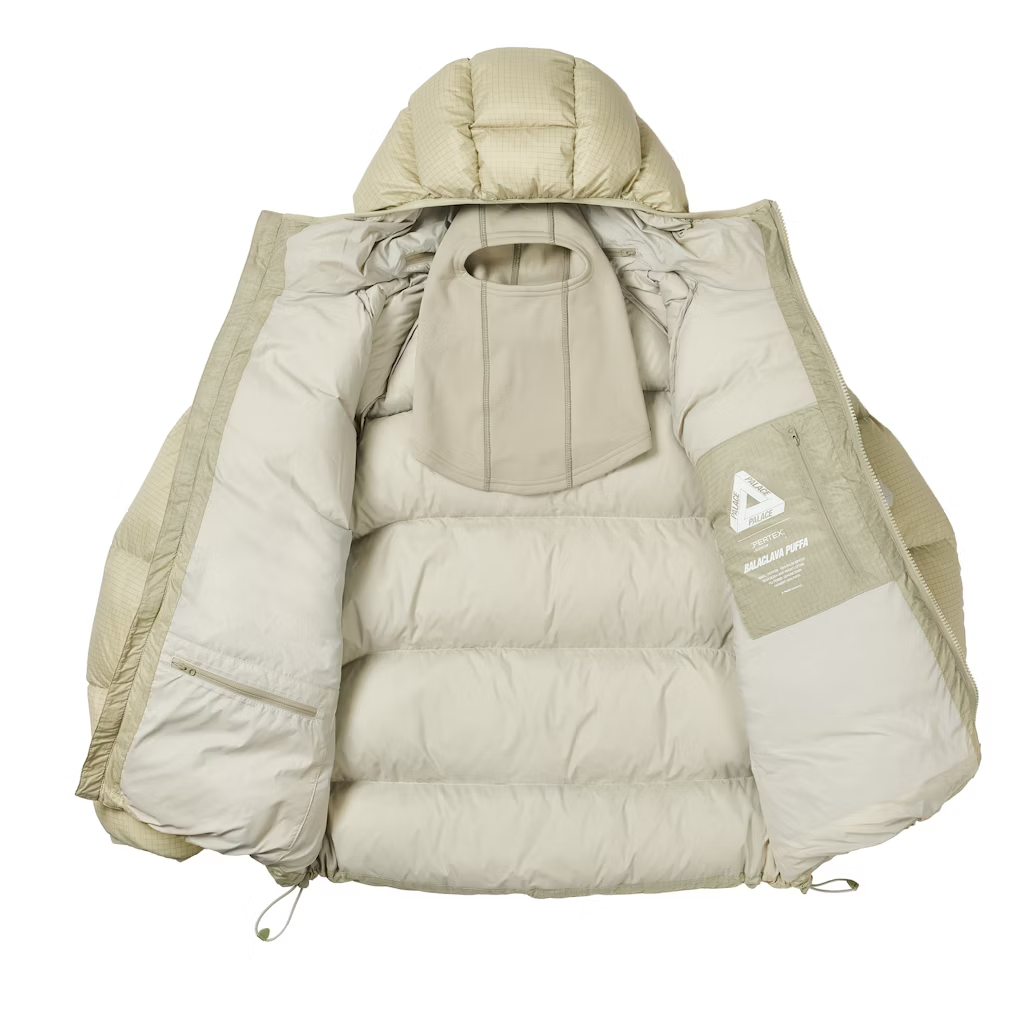 куртка Palace FW25 PERTEX QUANTUM RS PUFFA (черный) — фото 2