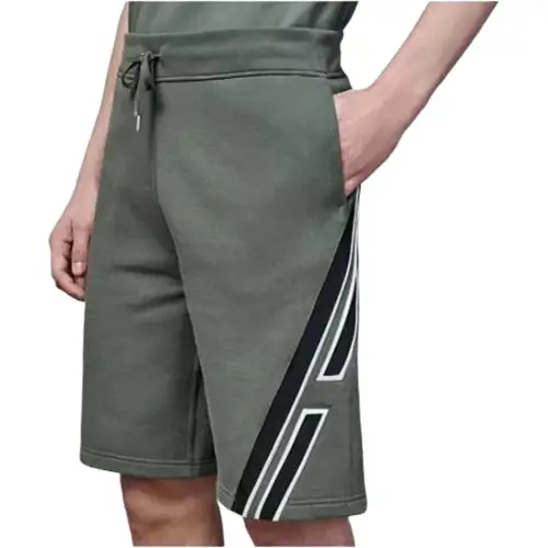HERMES Casual Shorts Men's Grass Green Moderate