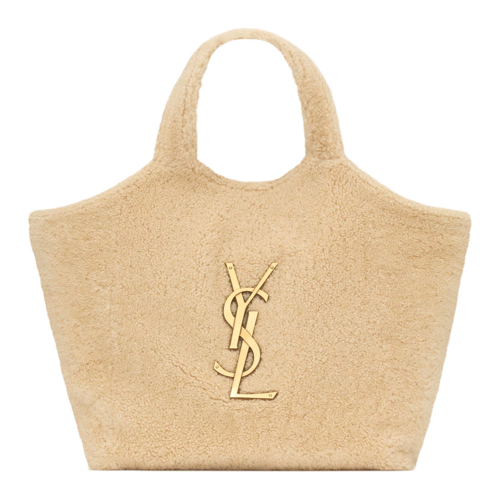 Сумка SAINT LAURENT YSL ICARE (бежевая)