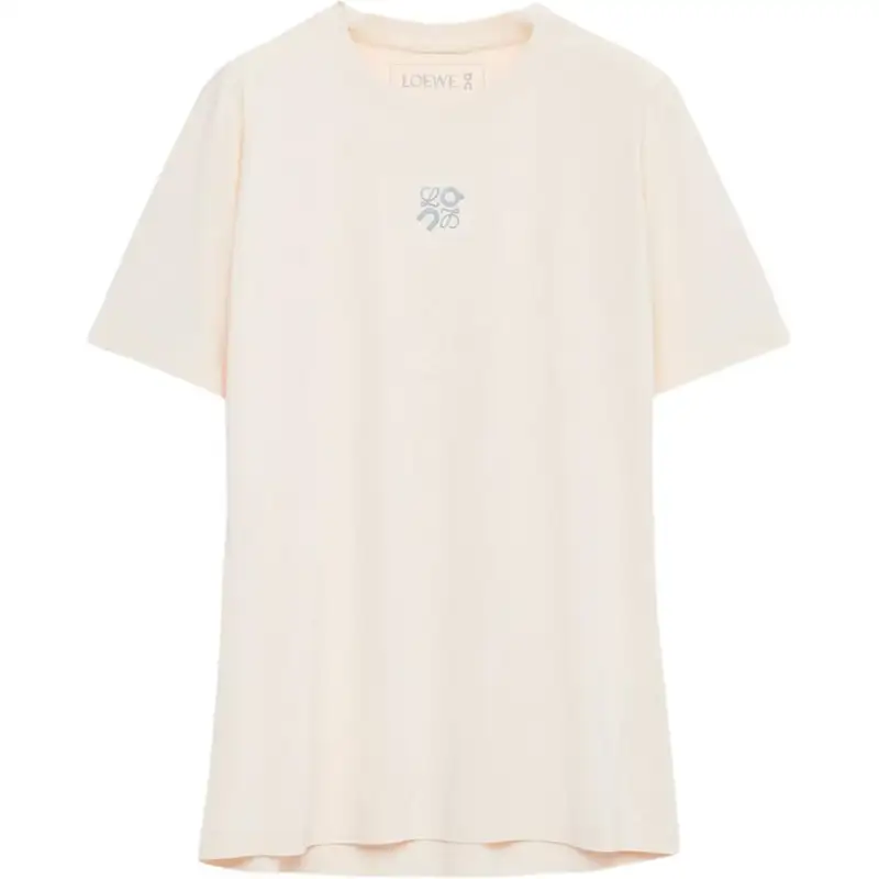 LOEWE x On SS25 T Shirt Unisex Ivory