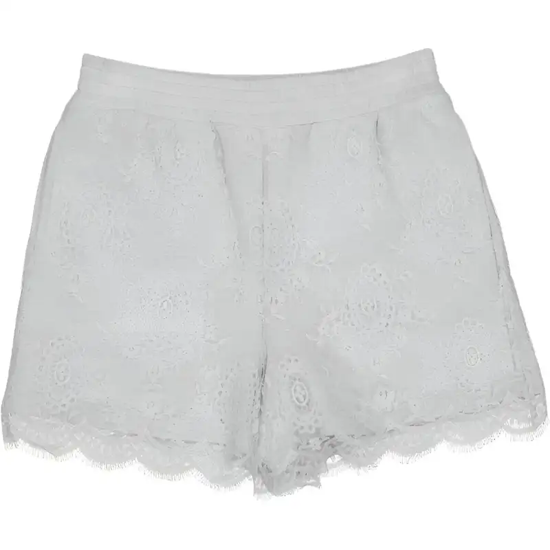 Burberry Casual Shorts Women's Gray Moderate