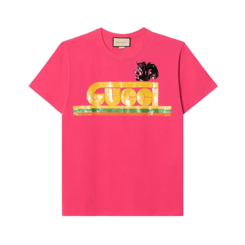 【Previous Season】skunk-embroidered short-sleeve T-shirt