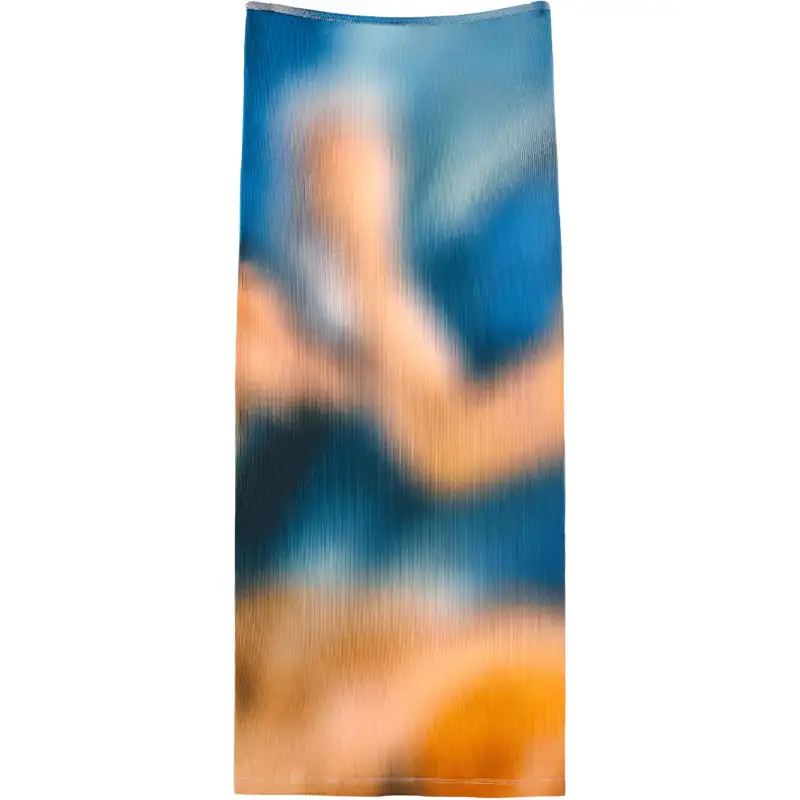 LOEWE SS22 Casual Long Skirt Women's Multicolor