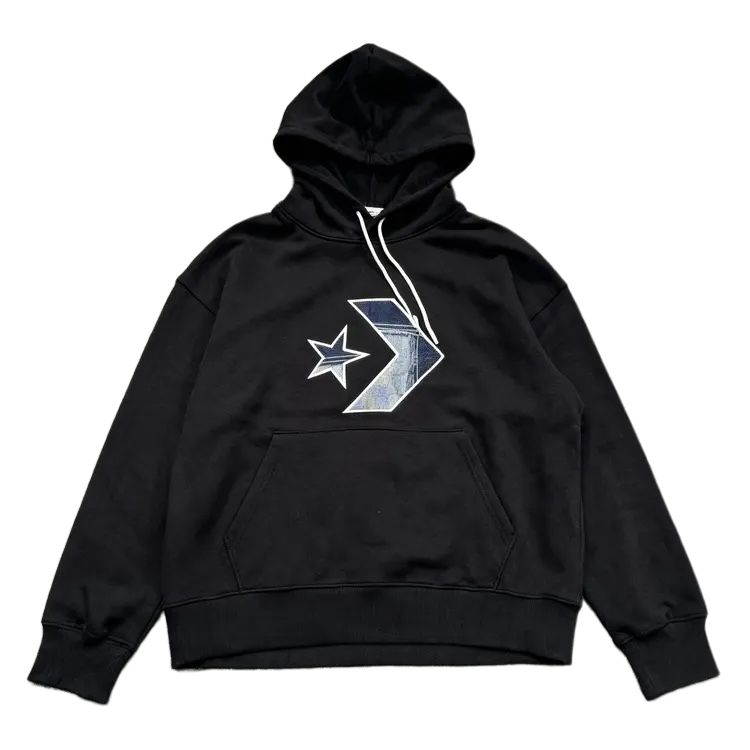 Мужское худи Converse Hoodie (черное)
