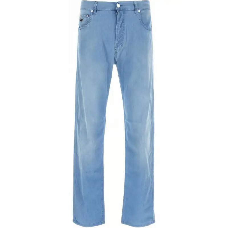 PRADA Jeans Men's Light Blue Moderate Other