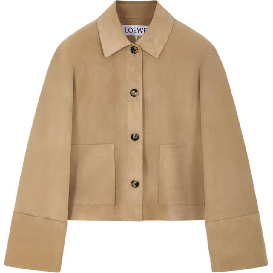 Женские куртки LOEWE (коричневый)