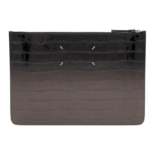 Maison Margiela Four Stitch Zipped Clutch Bag