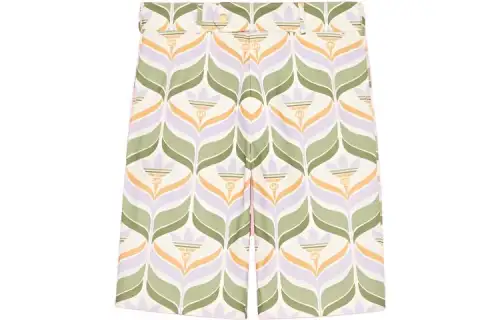 GUCCI X Adidas Trefoil Print Shorts