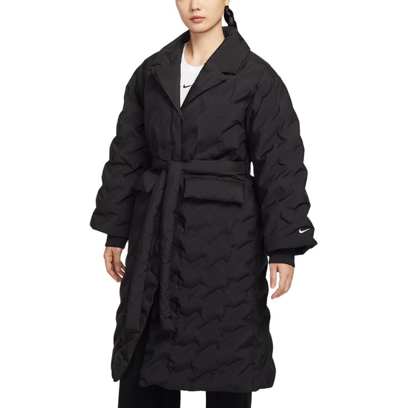 Женский пуховик Nike Therma-FIT (черный)
