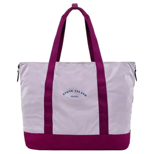 STONE ISLAND Pu Shoulder Bag Men's Magenta