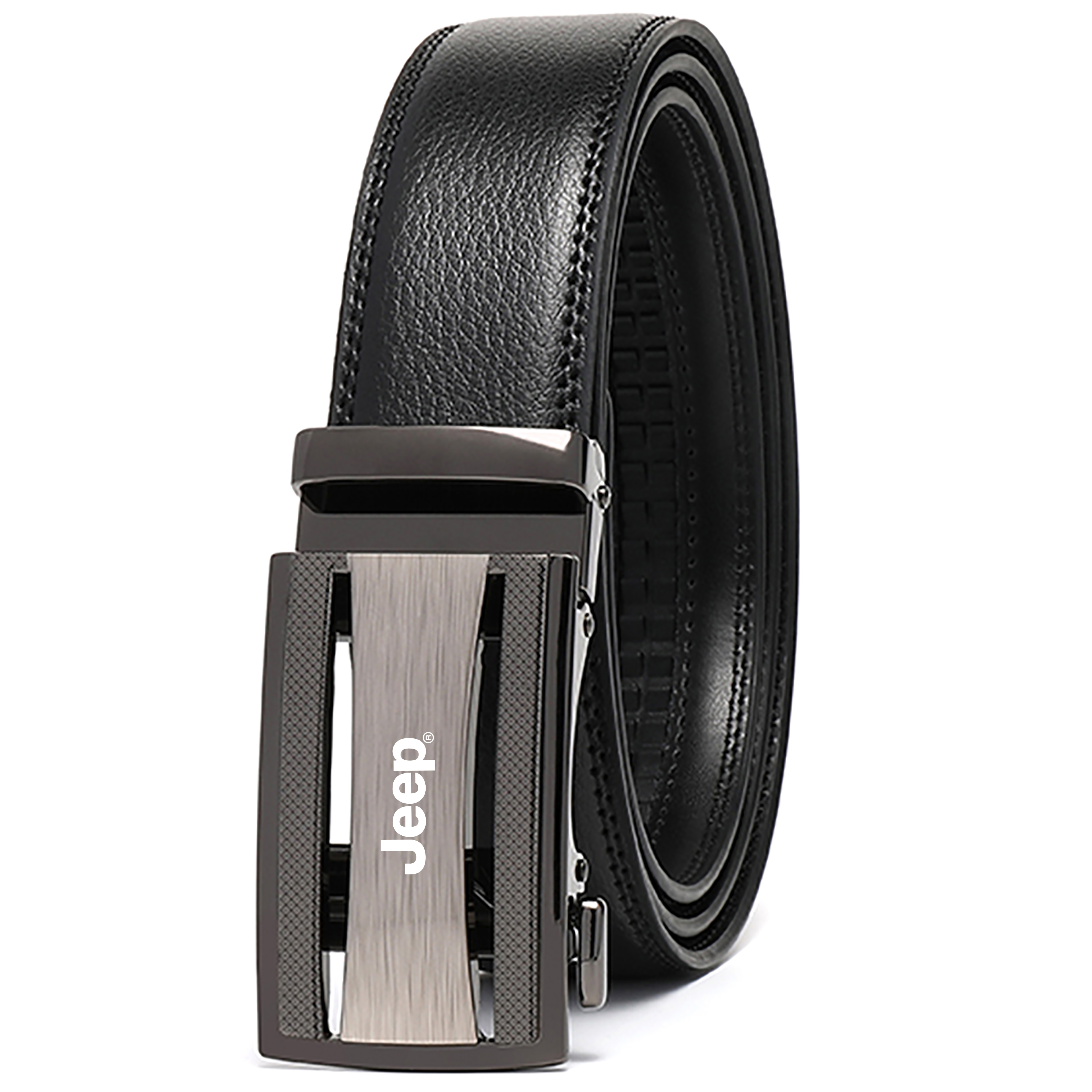 Ремень Jeep Leather Belt (коричневый)
