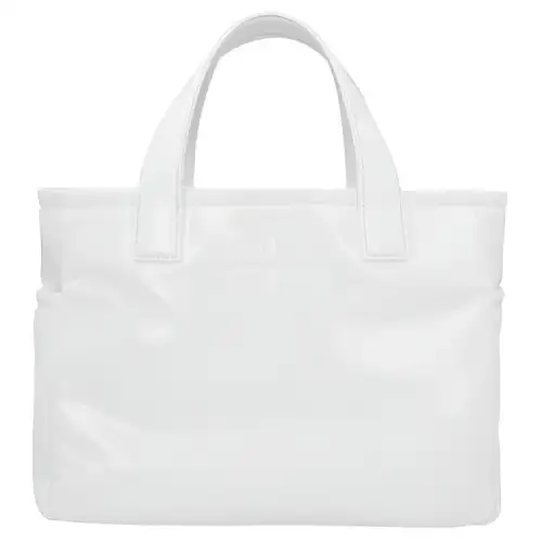MIU MIU Fabric Handbag Women's White
