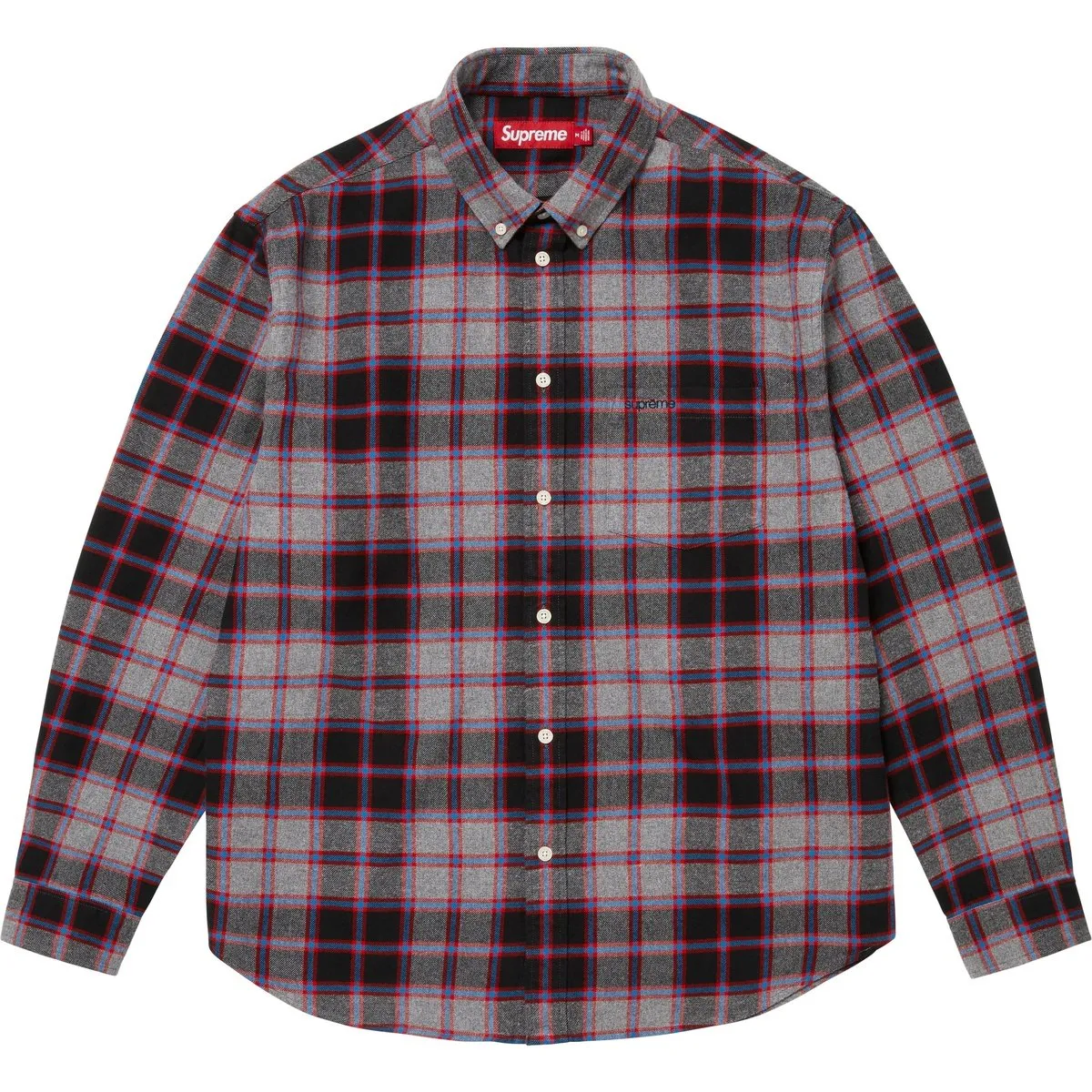 Supreme FW25 WEEK6 Plaid Flannel Shirt Unisex