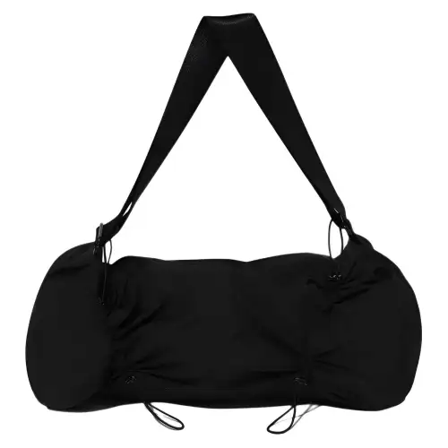 FILA Nylon Shoulder Bag, Crossbody Bag, Handbag Unisex Black