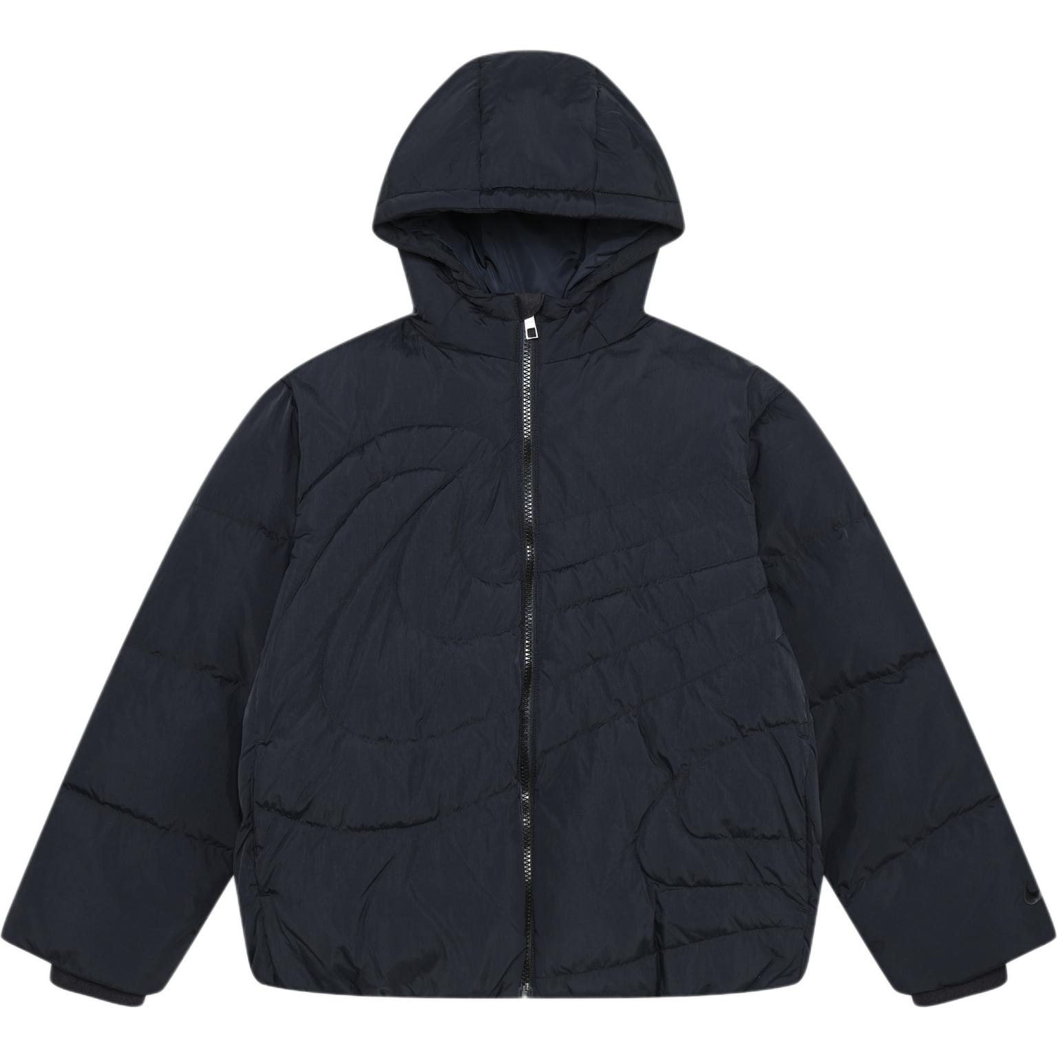 Детская куртка Nike SPORTSWEAR Swoosh (черная)