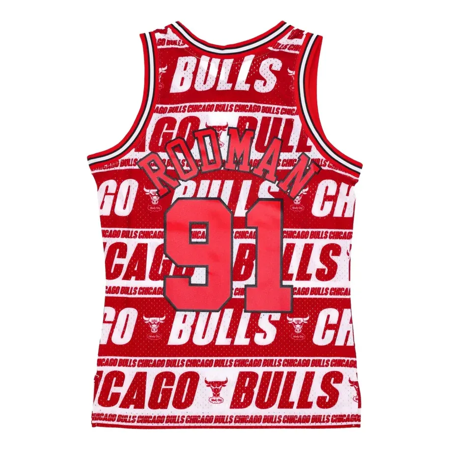 Mitchell Ness Basketball Jersey Men’s Red