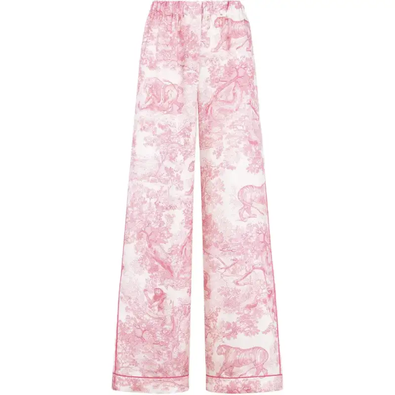 DIOR Casual Pants Women's Cherry Blossom Pink