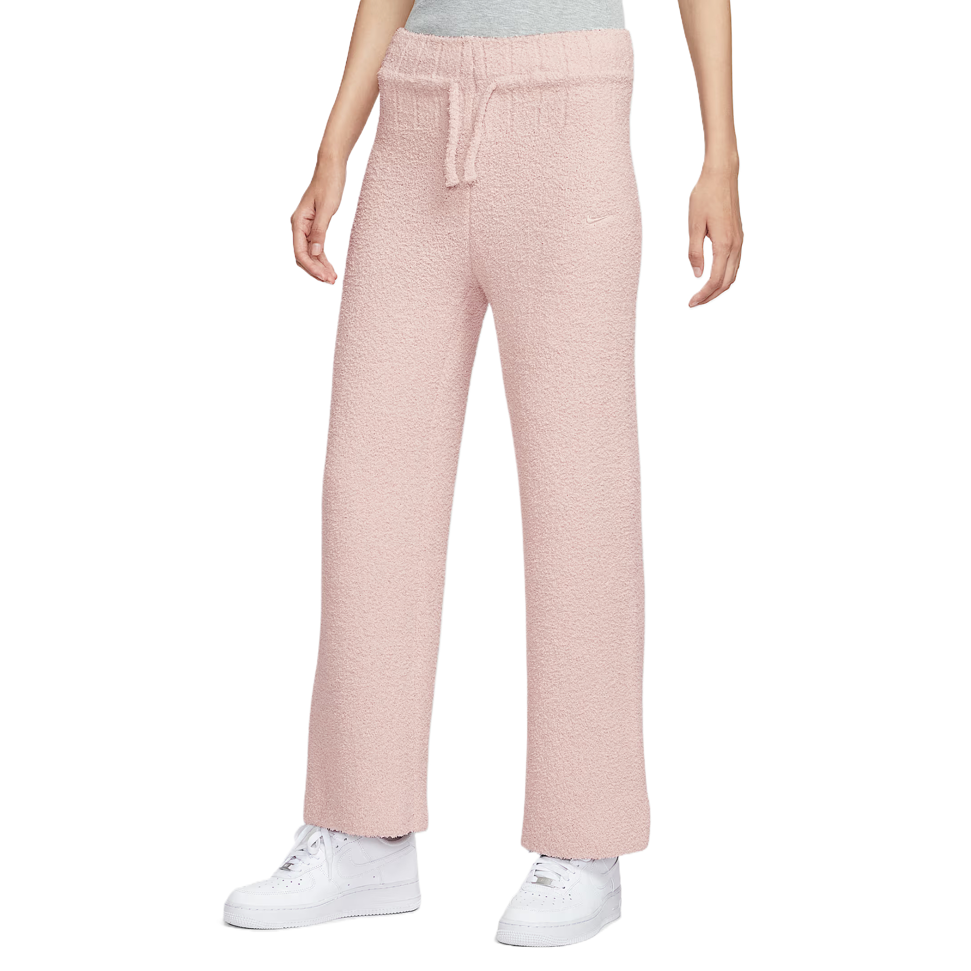 Женские штаны Nike Sportswear Phoenix Cozy Swoosh (бежевые)