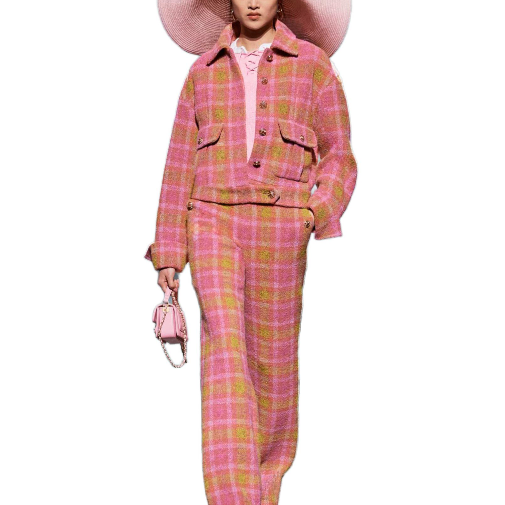 Женская куртка Chanel Tweed Jacket (красная)