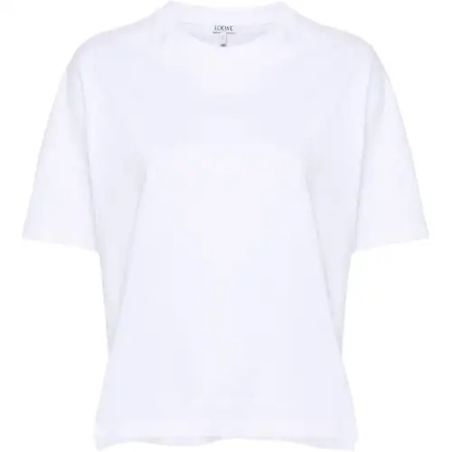 LOEWE Monogram Embroidered Crewneck T-Shirt