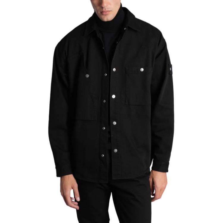 Мужская куртка Stone Island Denim (синяя)