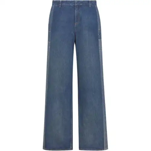 DIOR 2025 Spring Summer Product Collection Jeans Women's Blue