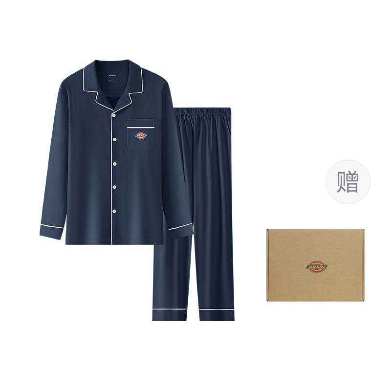 Мужская пижама Dickies 100% (серый)