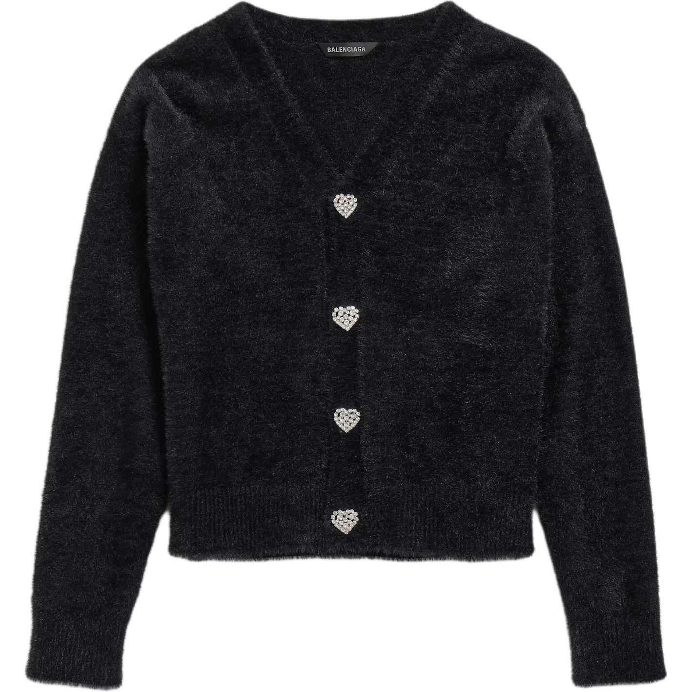 Женский кардиган Balenciaga FW25 (серый)