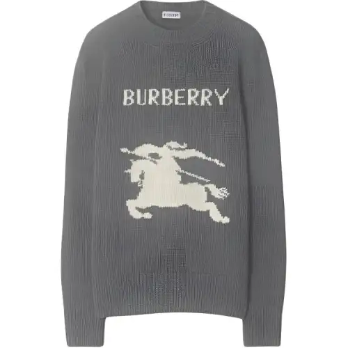 Burberry Equestrian Knight-intarsia jumper