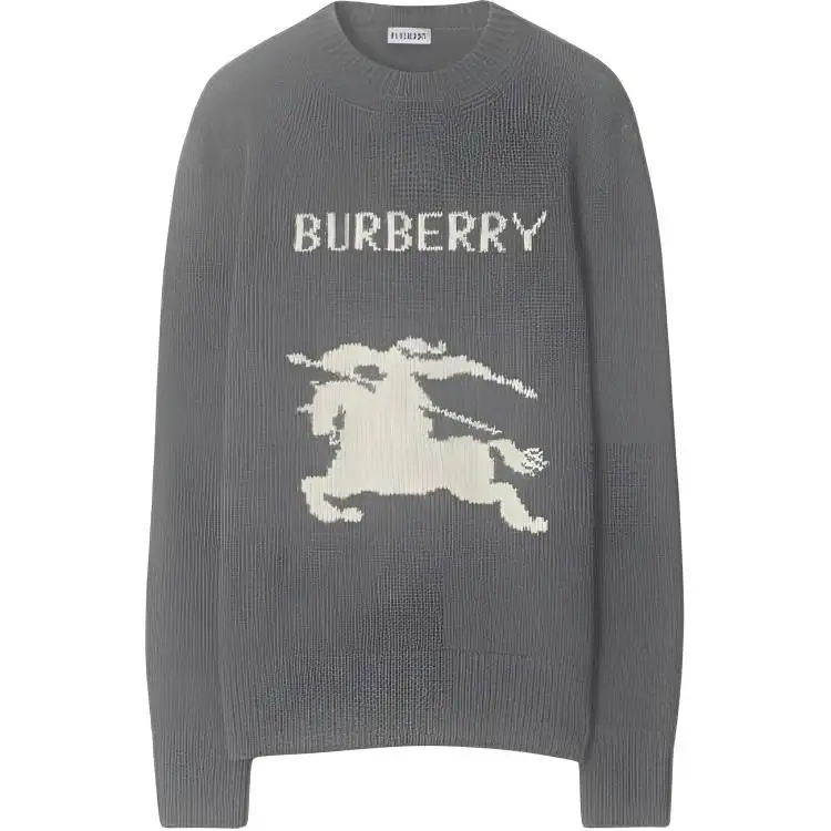 Burberry Equestrian Knight-intarsia jumper