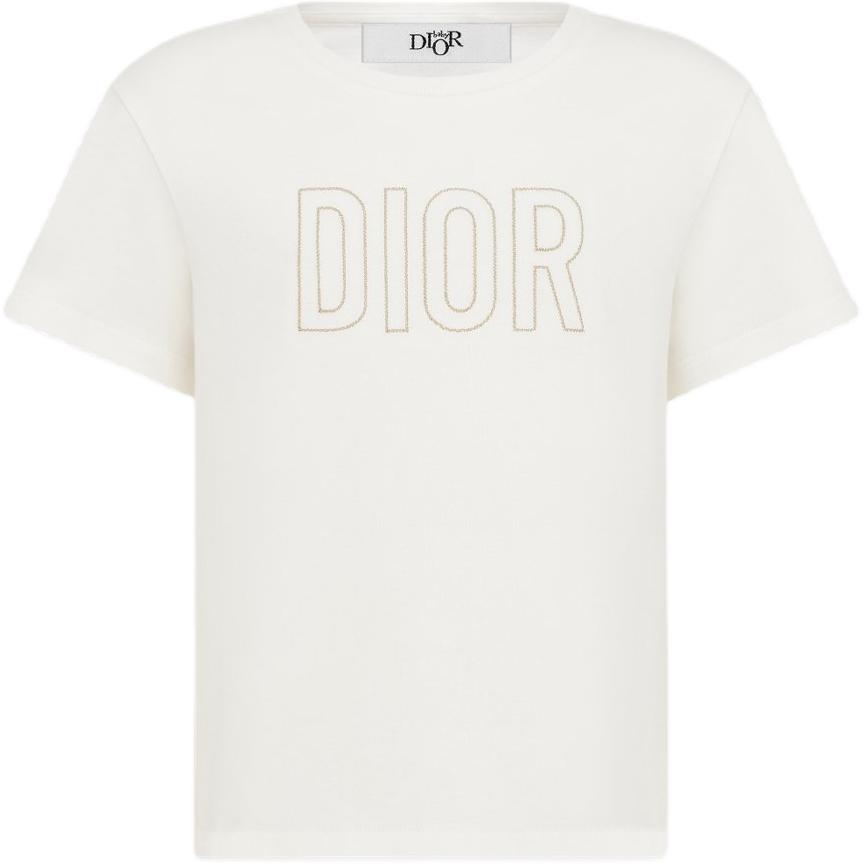 Женская футболка Dior DIORT FW25 (белая)
