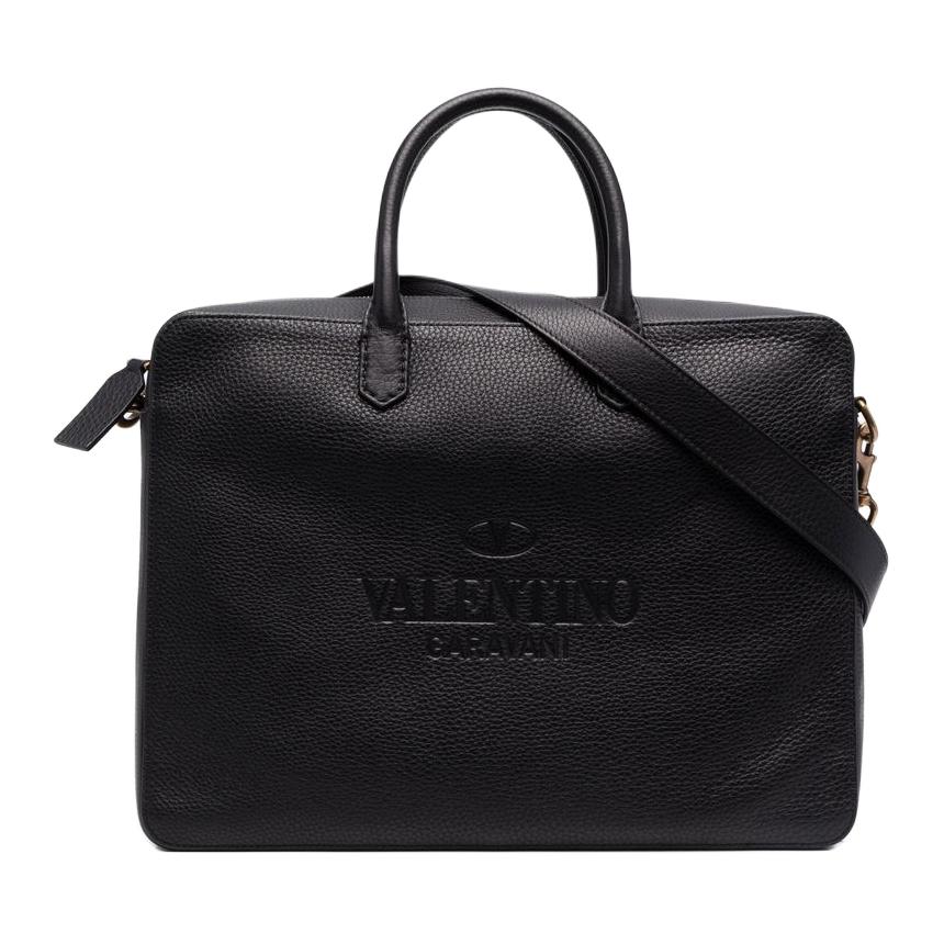 Мужская сумка Valentino (черная)