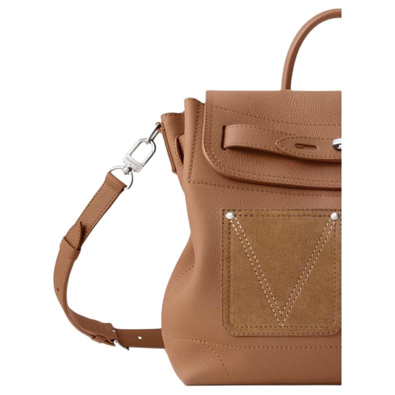 Сумка LOUIS VUITTON Steamer SS26 (коричневая) — фото 5