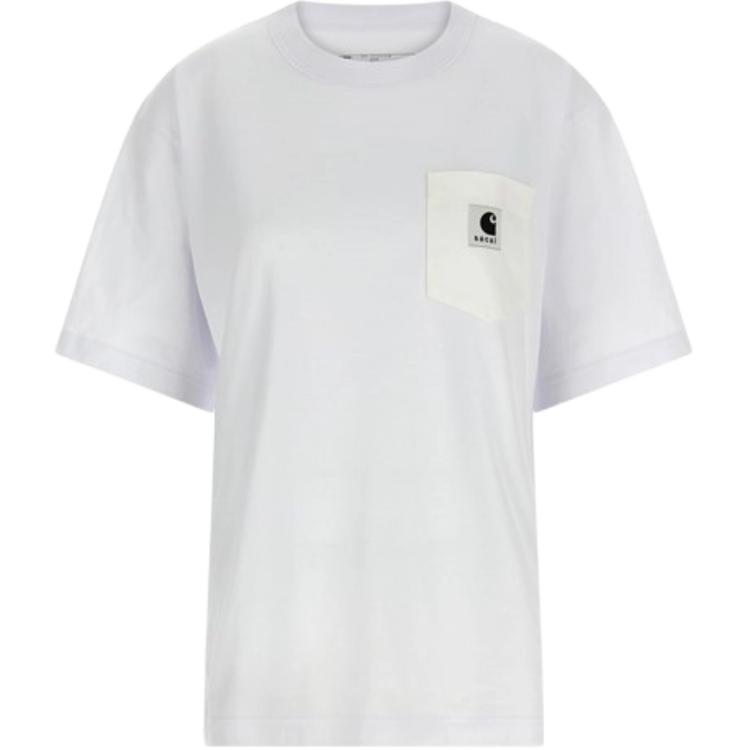 Женская футболка Sacai Sacai x Carhartt WIP (черная)