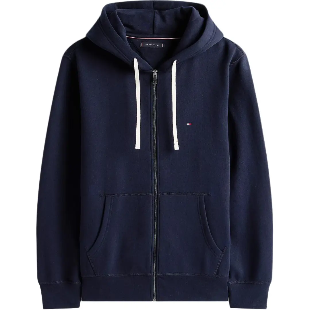 Tommy Hilfiger zip hooded cotton hoodie